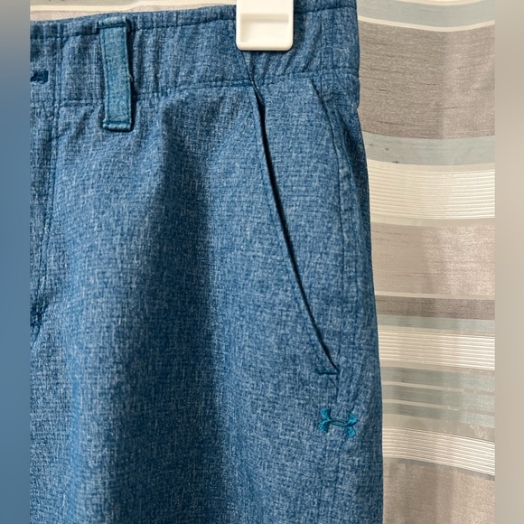 Under Armour Blue Golf Shorts - Picture 2 of 11